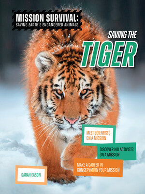 cover image of Saving the Tiger